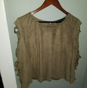 Fashion to Figure Blouse with sleeve detailing